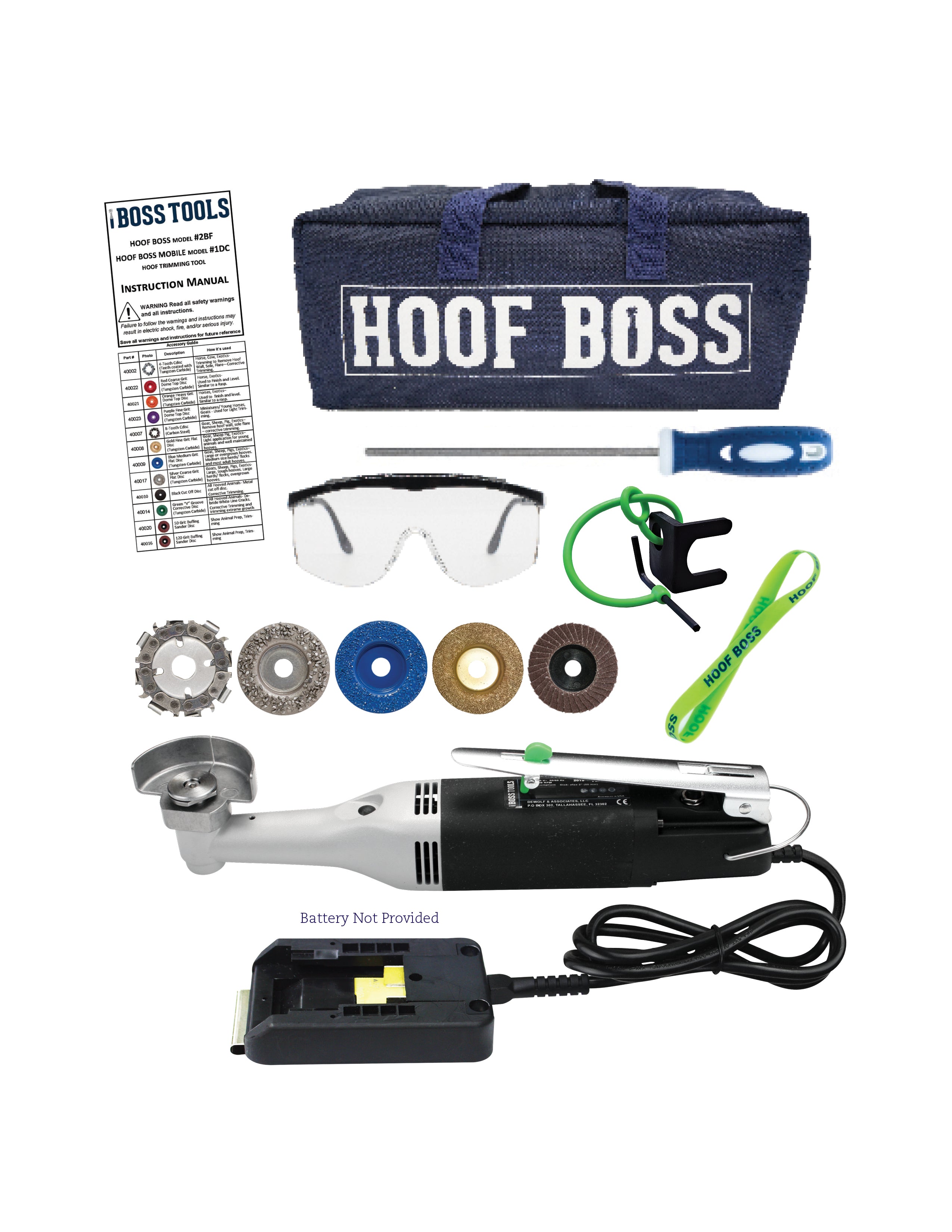 Complete Goat Hoof Care Mobile Trimming Set